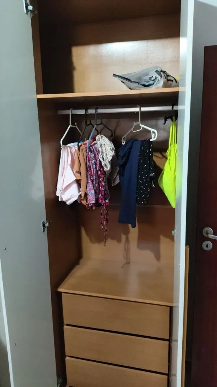 MÓVEIS PARA QUARTO - CAMA + GUARDA-ROUPA + CRIADO-MUDO - Foto 4
