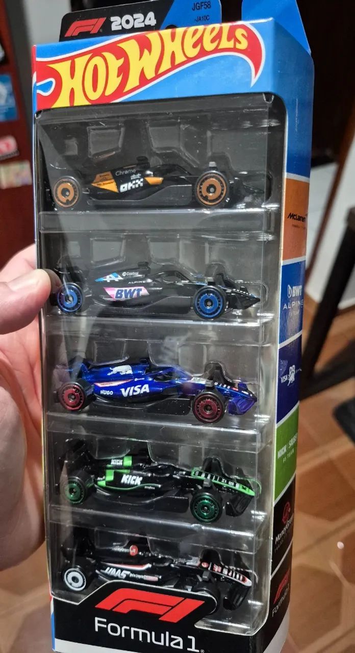 Hot Wheels Formula 1 2024 5 pack