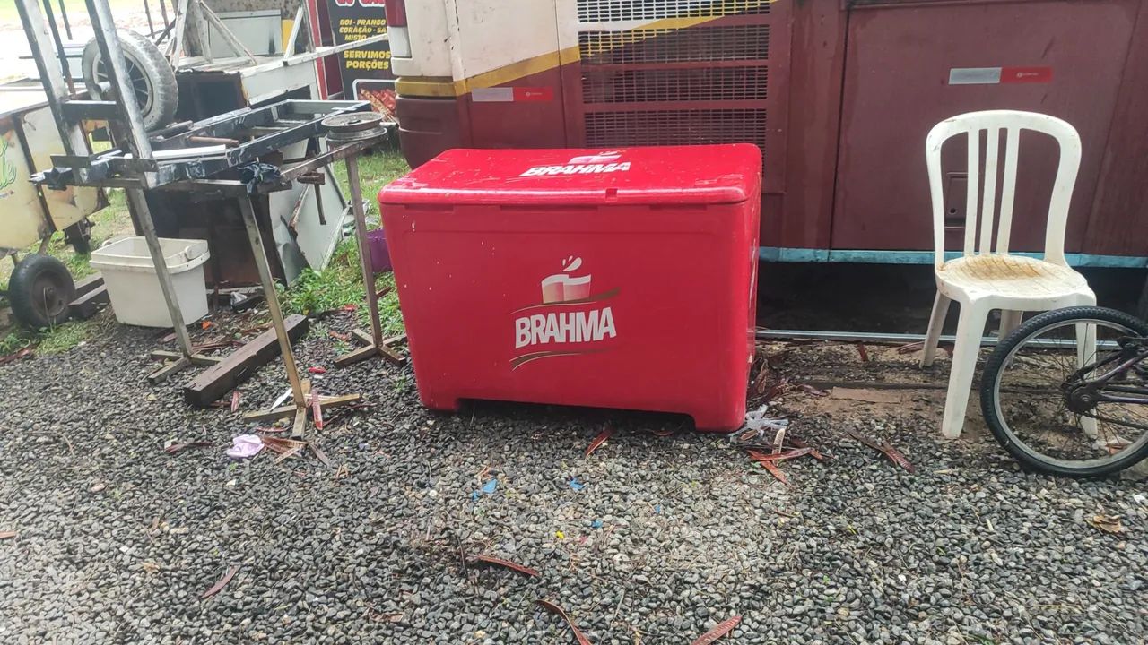 Carrinho para vender cocô gelo cerveja  - Foto 2