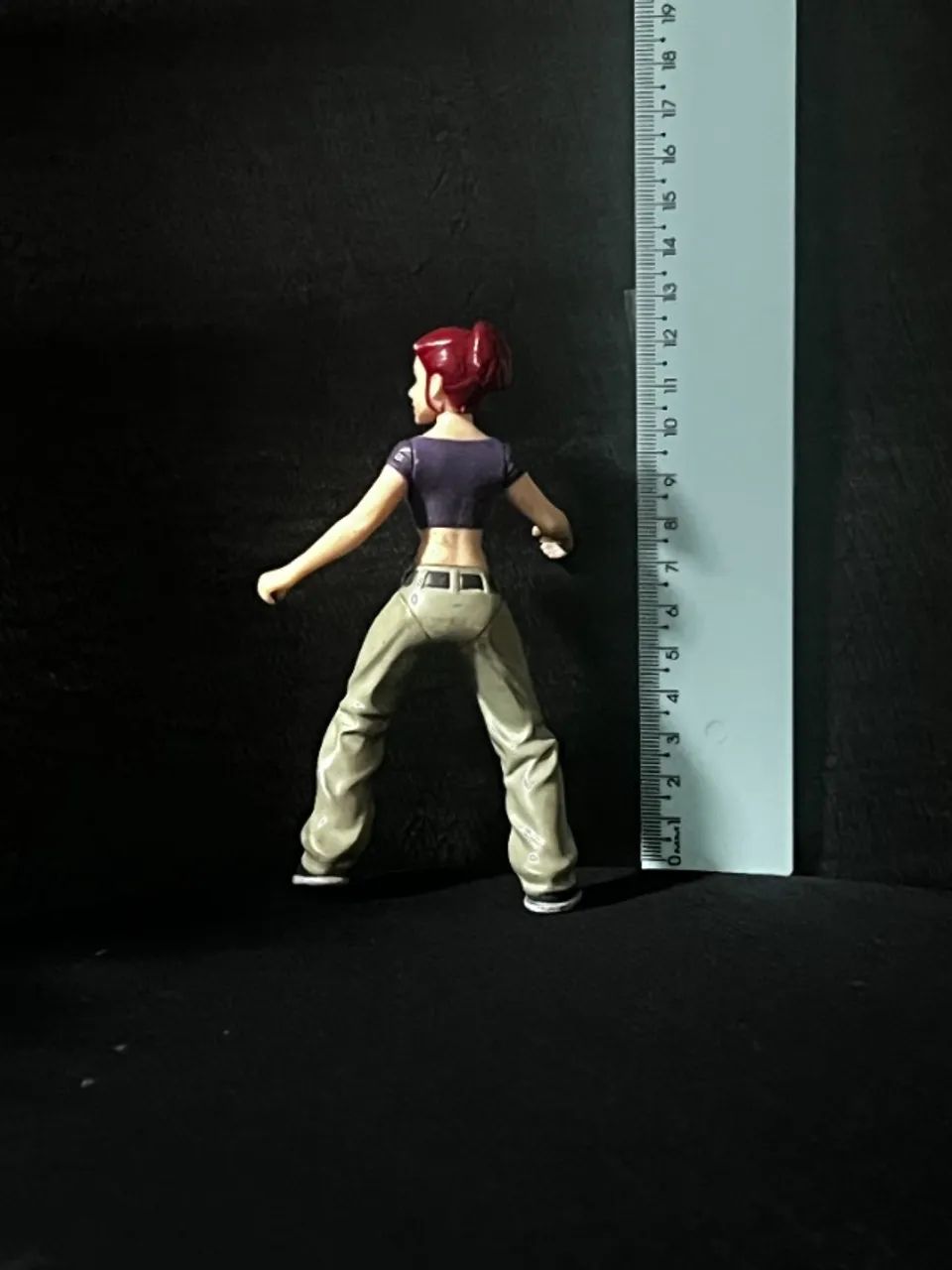 Boneca miniatura April dos filme Mutantes Ninjas ano 2003 - Foto 4
