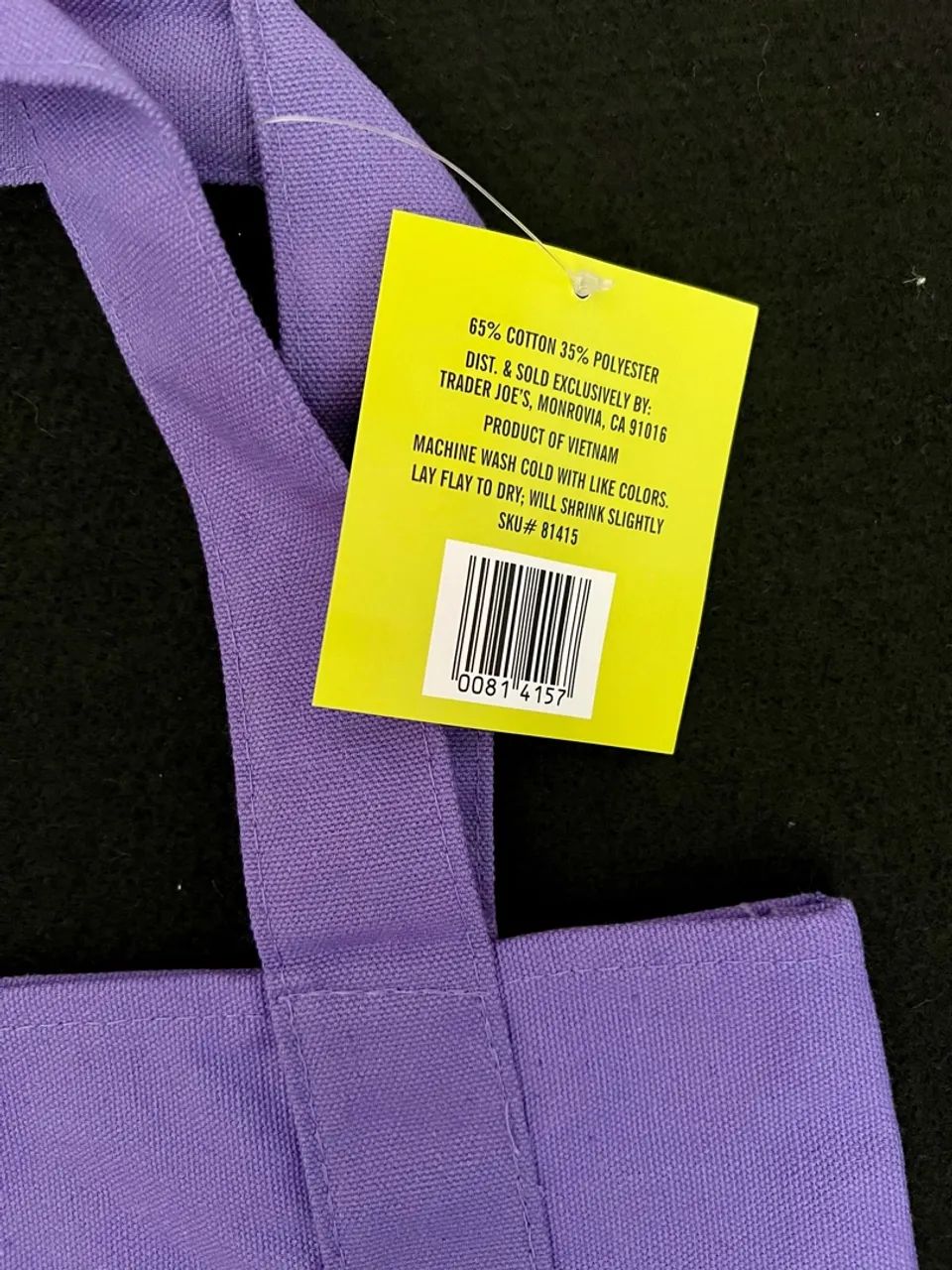 Mini Ecobag Trader Joe?s - Edição Limitada - Foto 2