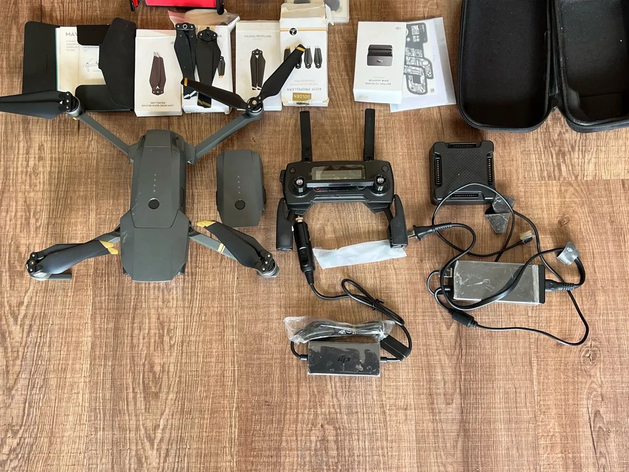 Drone DJI MAVIC PRO FLY MORE - retirada peças  - Foto 2