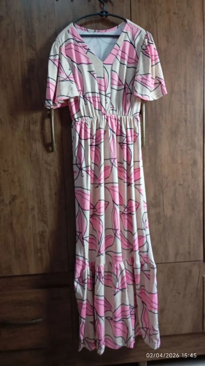 Vestido em malha 