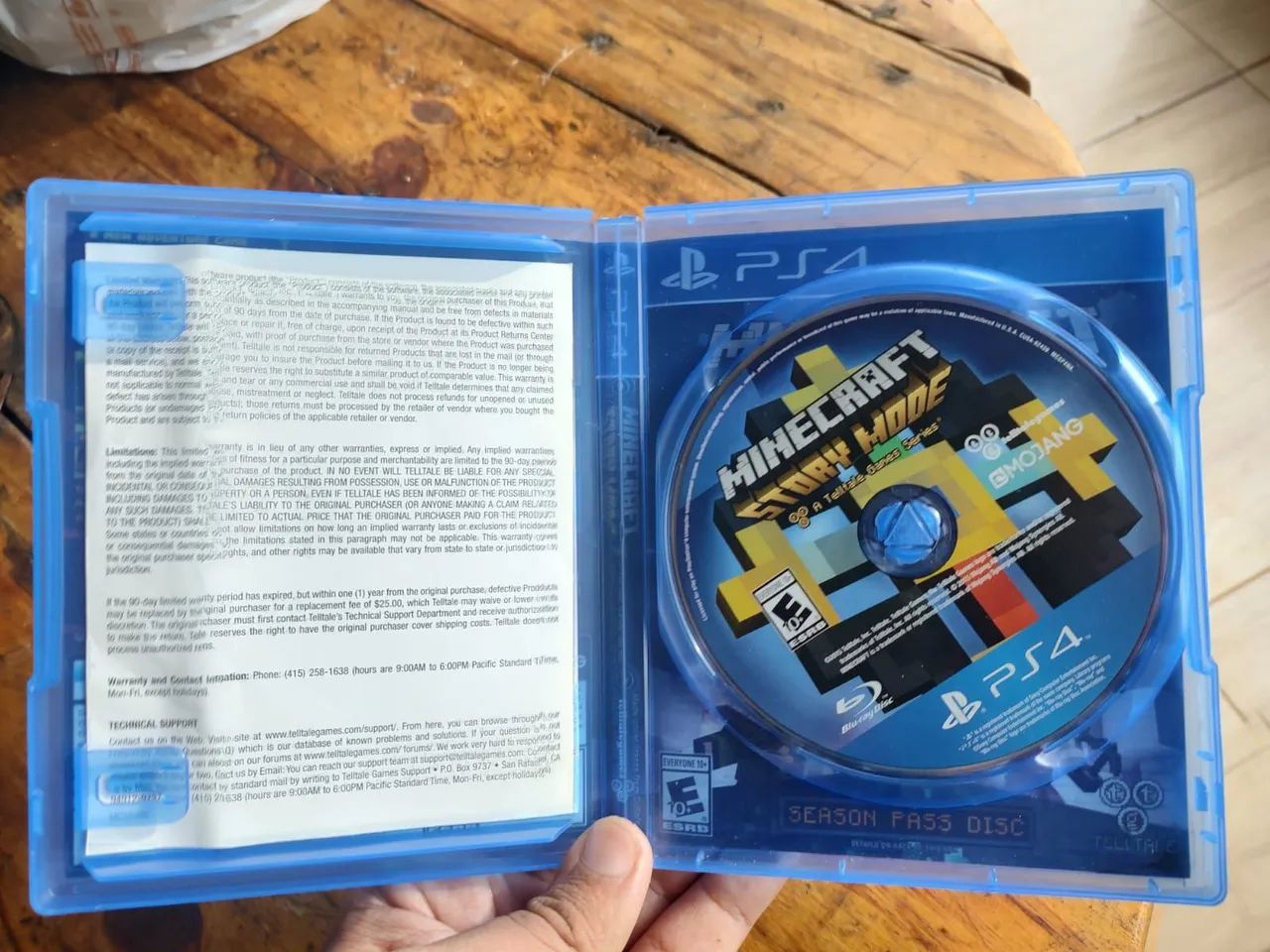 Jogo Raro Minecraft Story Mode Ps4/Ps5 - Foto 2