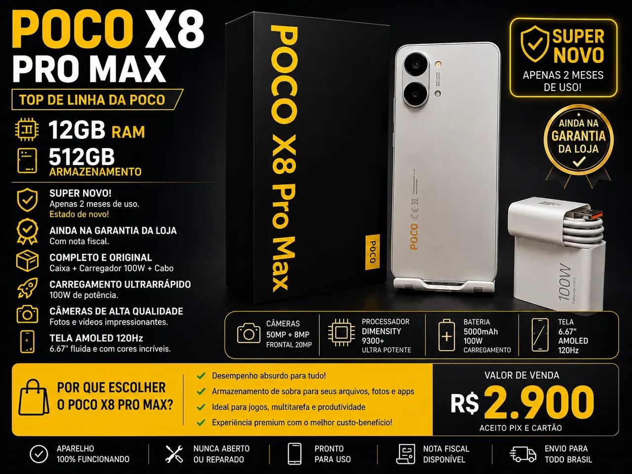POCO X8 PRO MAX ? 12GB RAM + 512GB