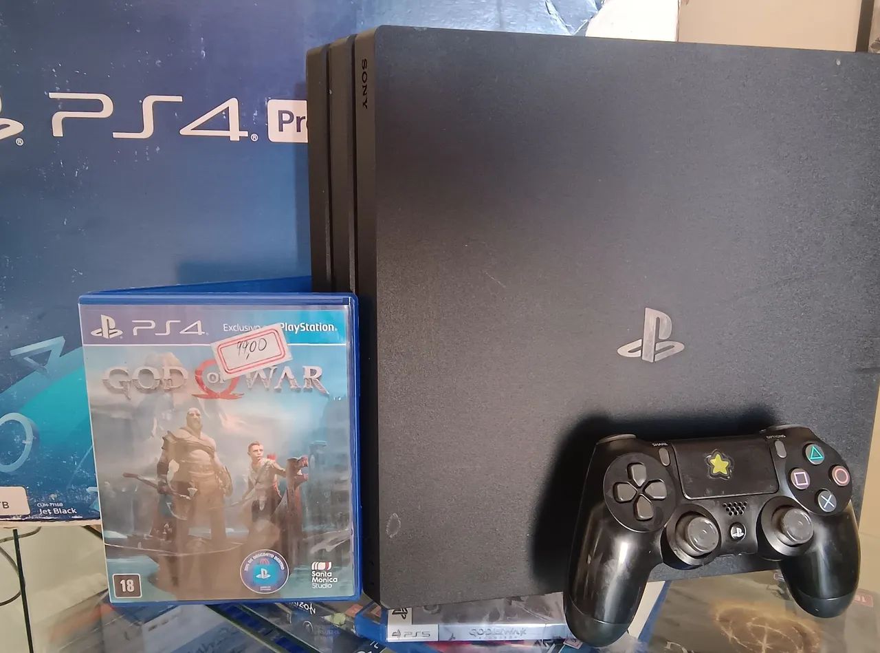 Playstation 4 pro impecável!  - Foto 5