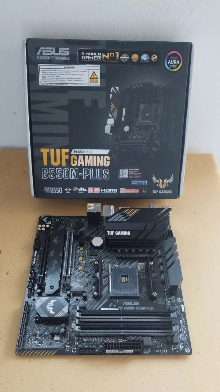 Placa mãe B550-M Gaming Asus Tuf - Foto 2