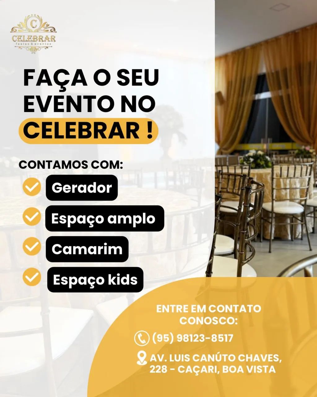 Espaço Salão de Festas Completo - Foto 2
