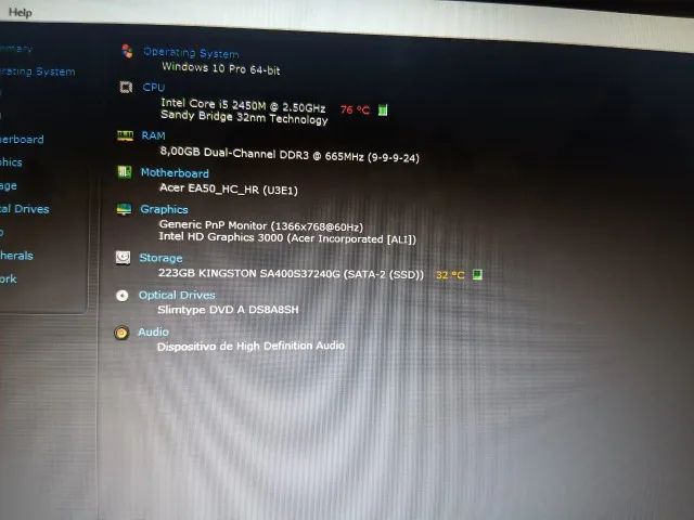 Notebook Acer Aspire E1-571 Core i5 - Foto 4