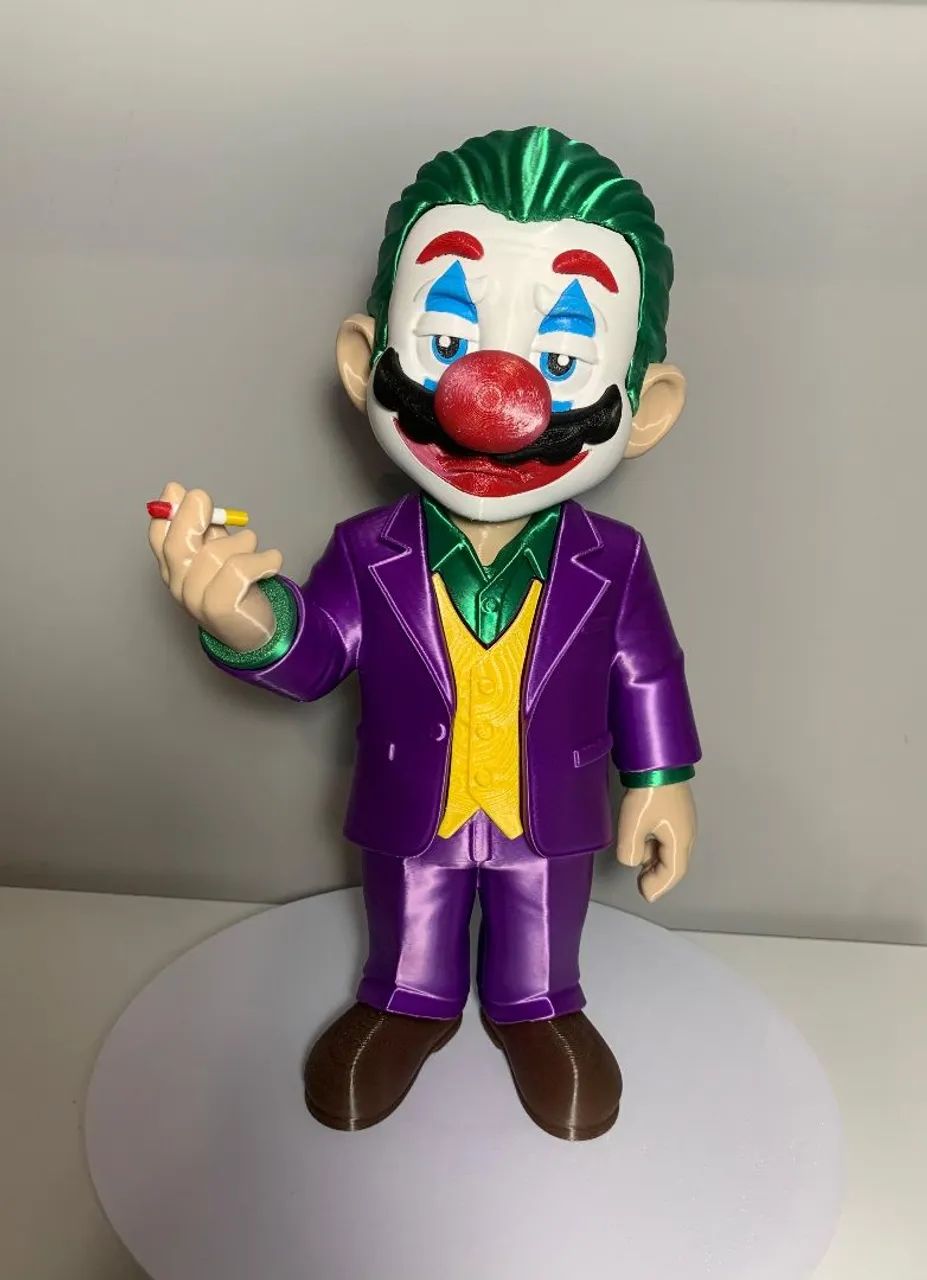 Colecionável Mario Joker - 28cm