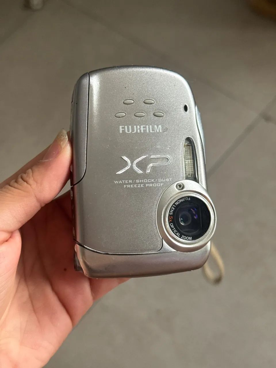 Câmera fujifilm XP