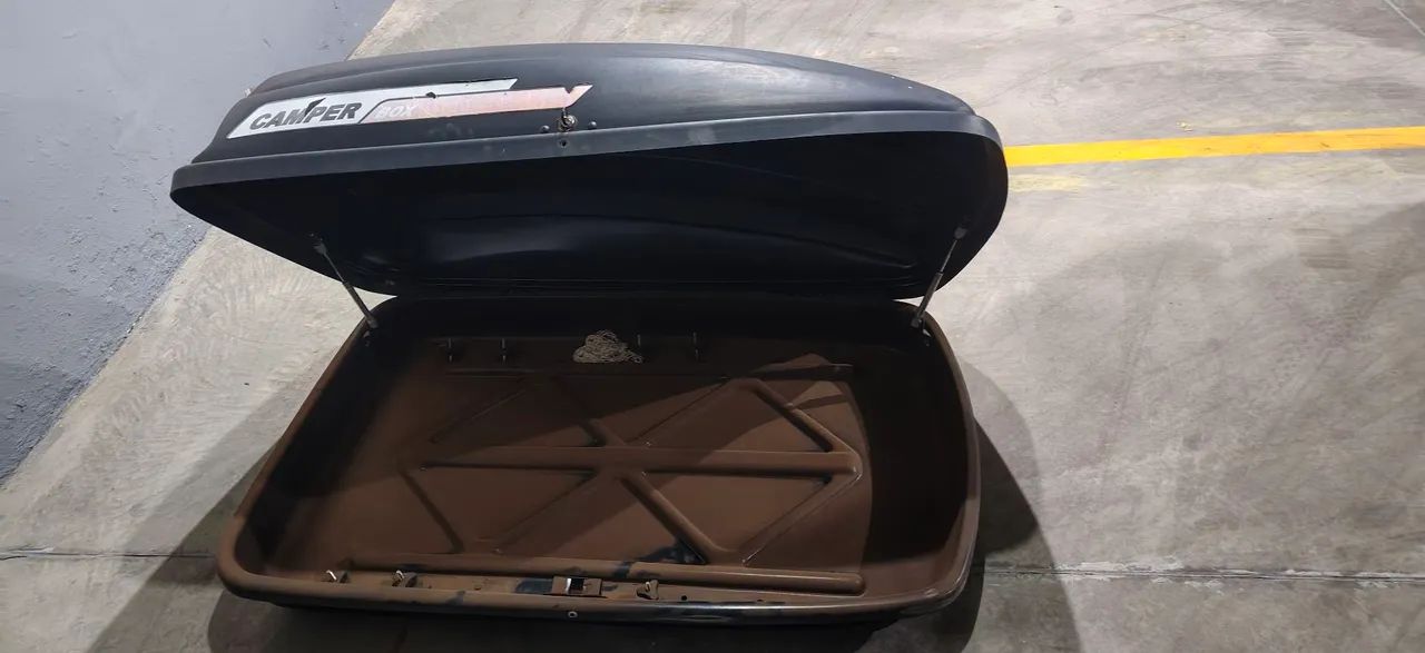 Bagageiro de teto preto Camper 360 Litros - Foto 3
