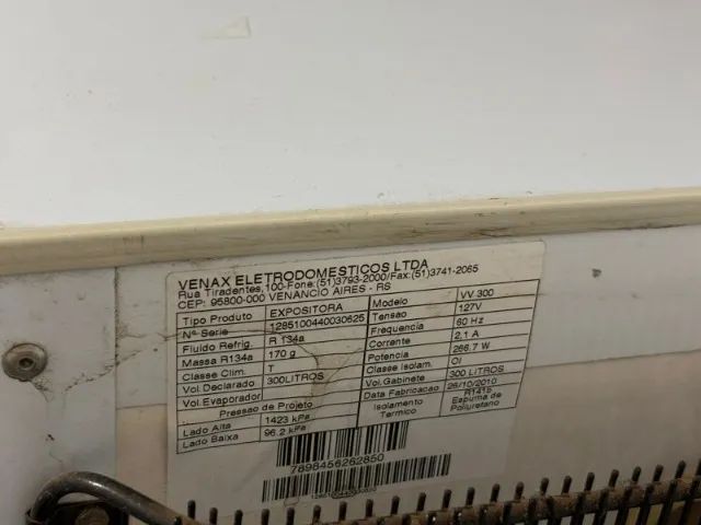 Expositor Refrigerado de Bebidas Venax 300 Litros - Geladeiras e