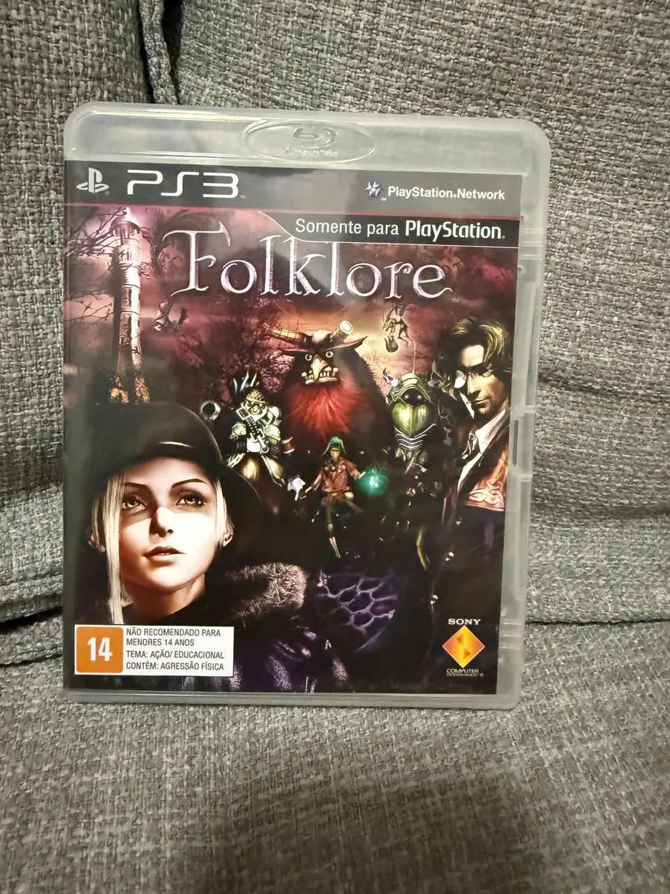 Folklore PS3 Original Disco Americano - Capa nacional - PlayStation 3