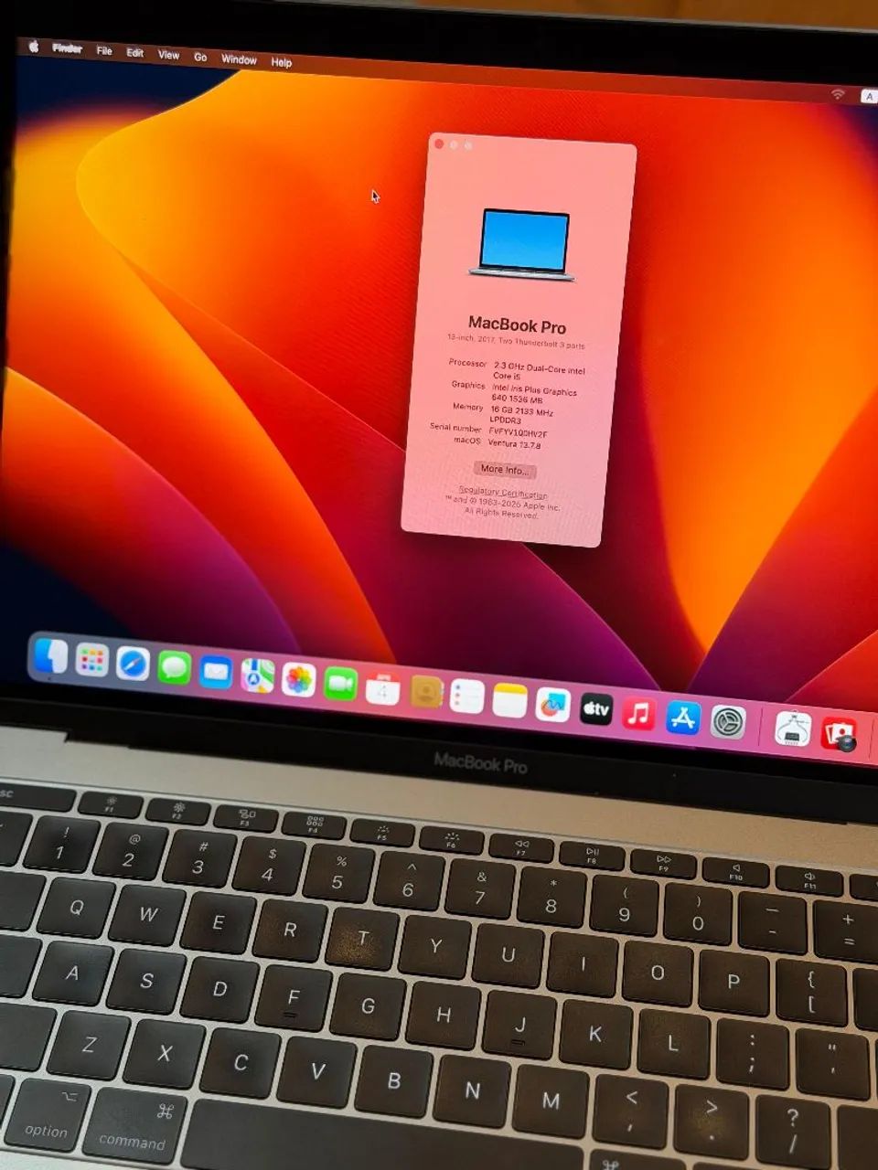 Macbook 2017 pro. Todo bom! *16