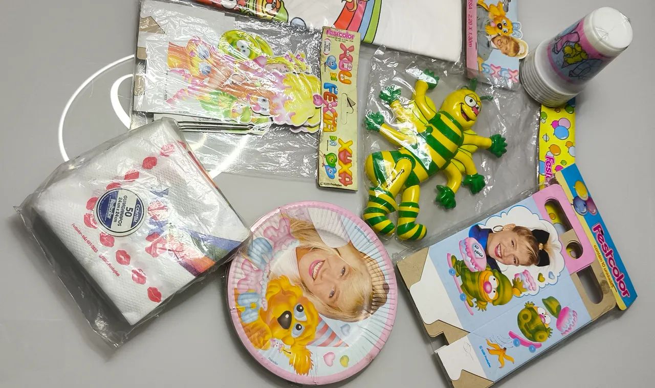 Kit Festa FestColor Xuxa anos 80 - Foto 4