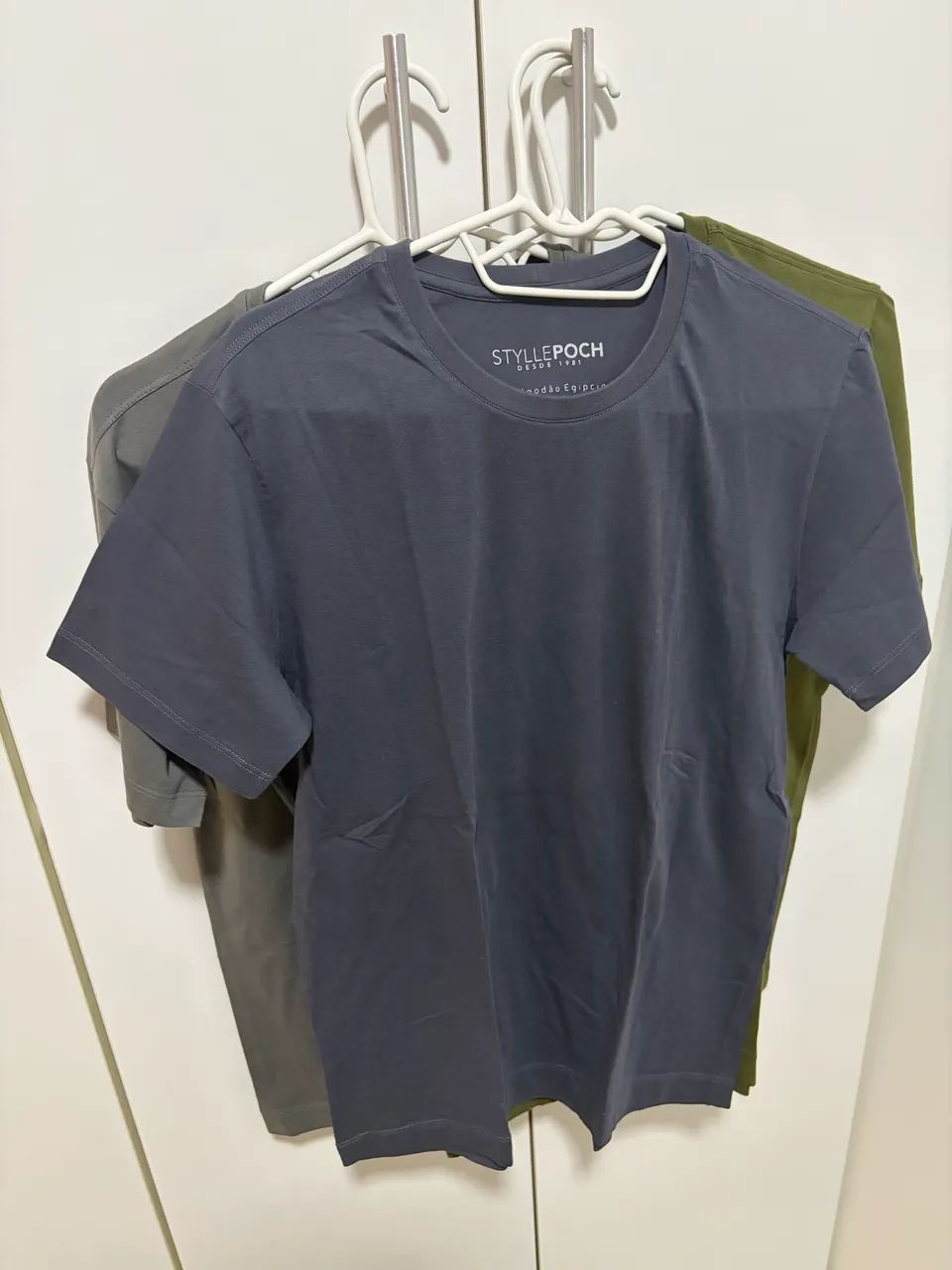 Kit camisetas Stylle Poch (algodão egípcio) - Foto 4