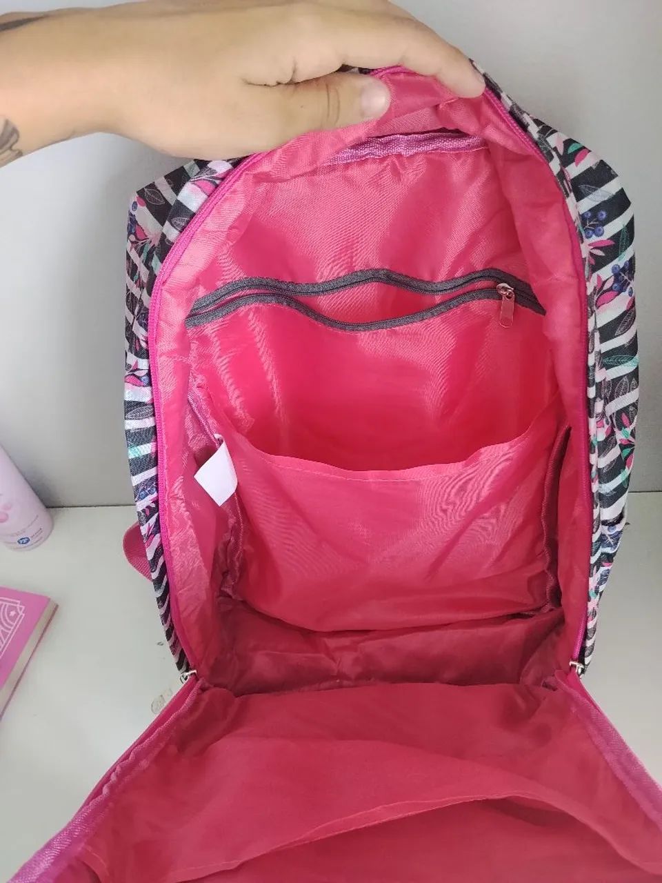 Mochila Fiorella Sotti Rosa - Foto 2