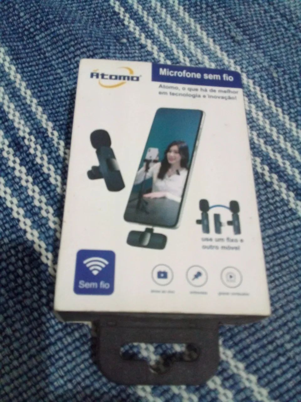 Microfone sem fio  para iphone