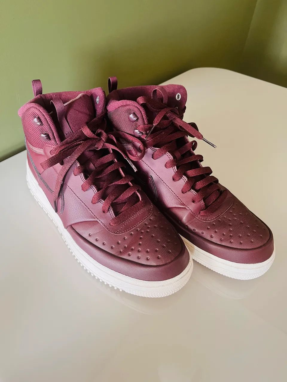 Nike Court Vision Mid Winter Marrom - 44