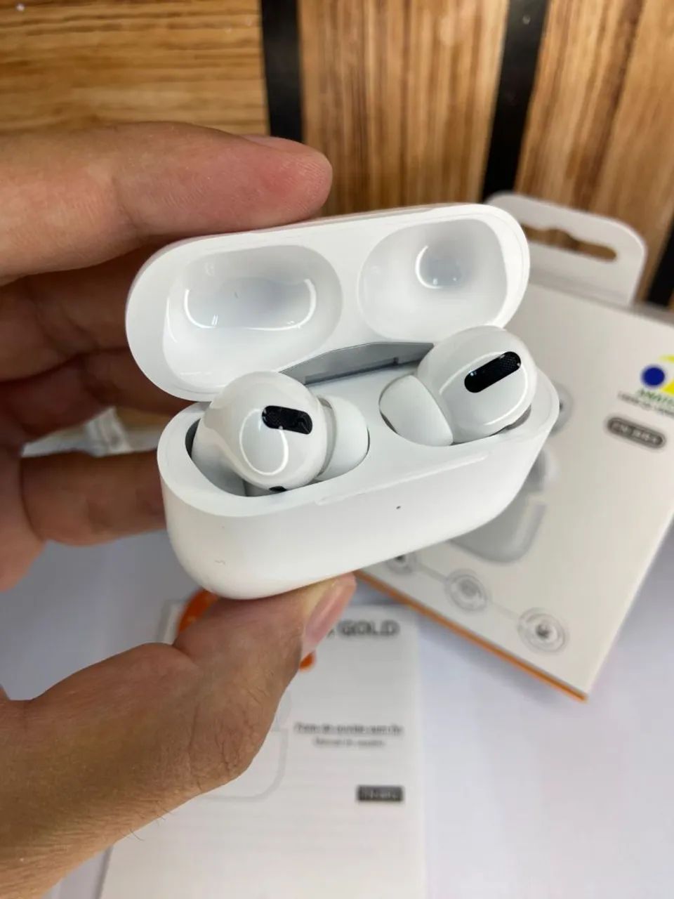 Fone Bluetooth Wirelles Branco 5.3 FN-BR3 A?Gold Plus