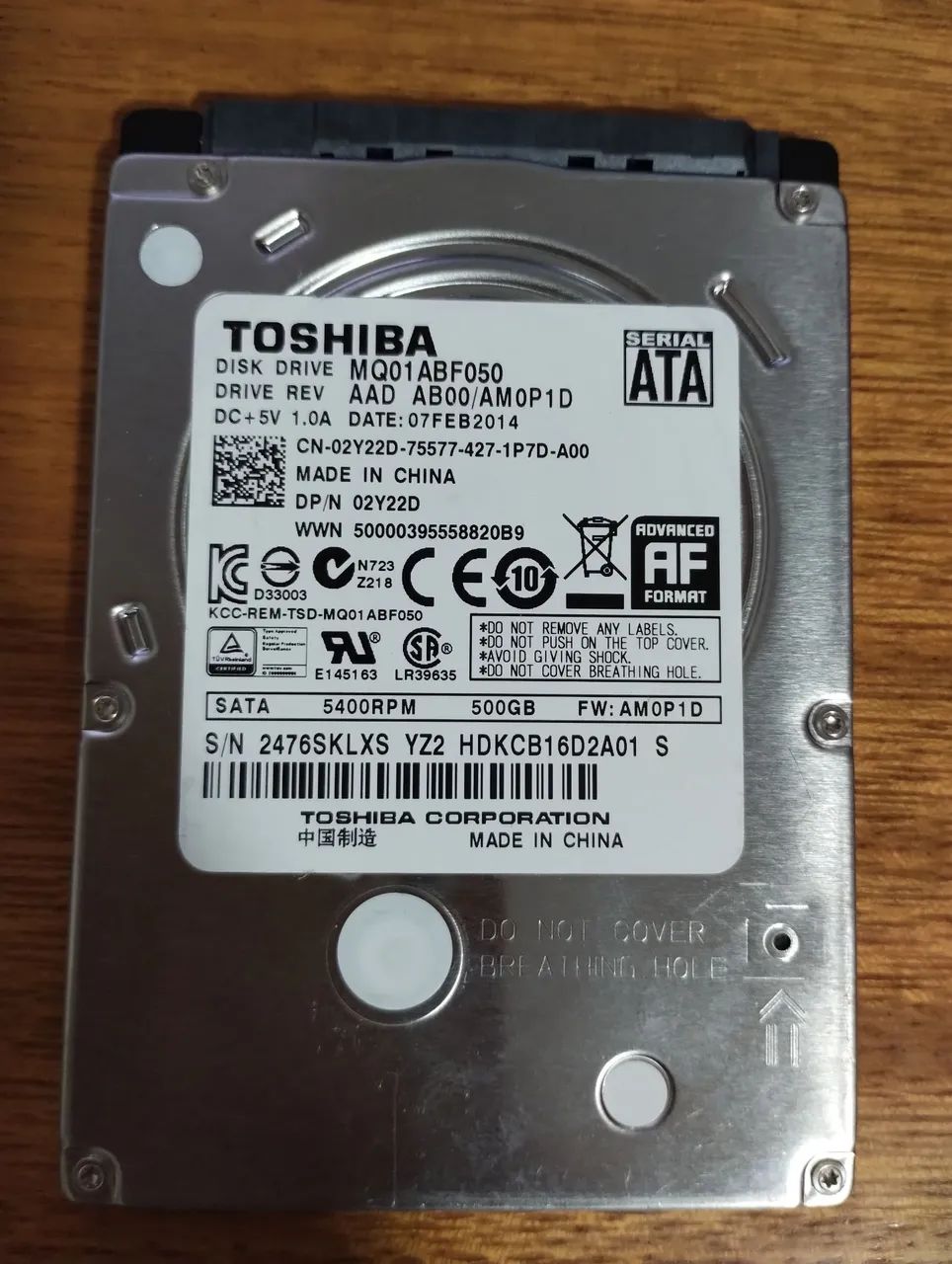 Hd 500gb 2.5 