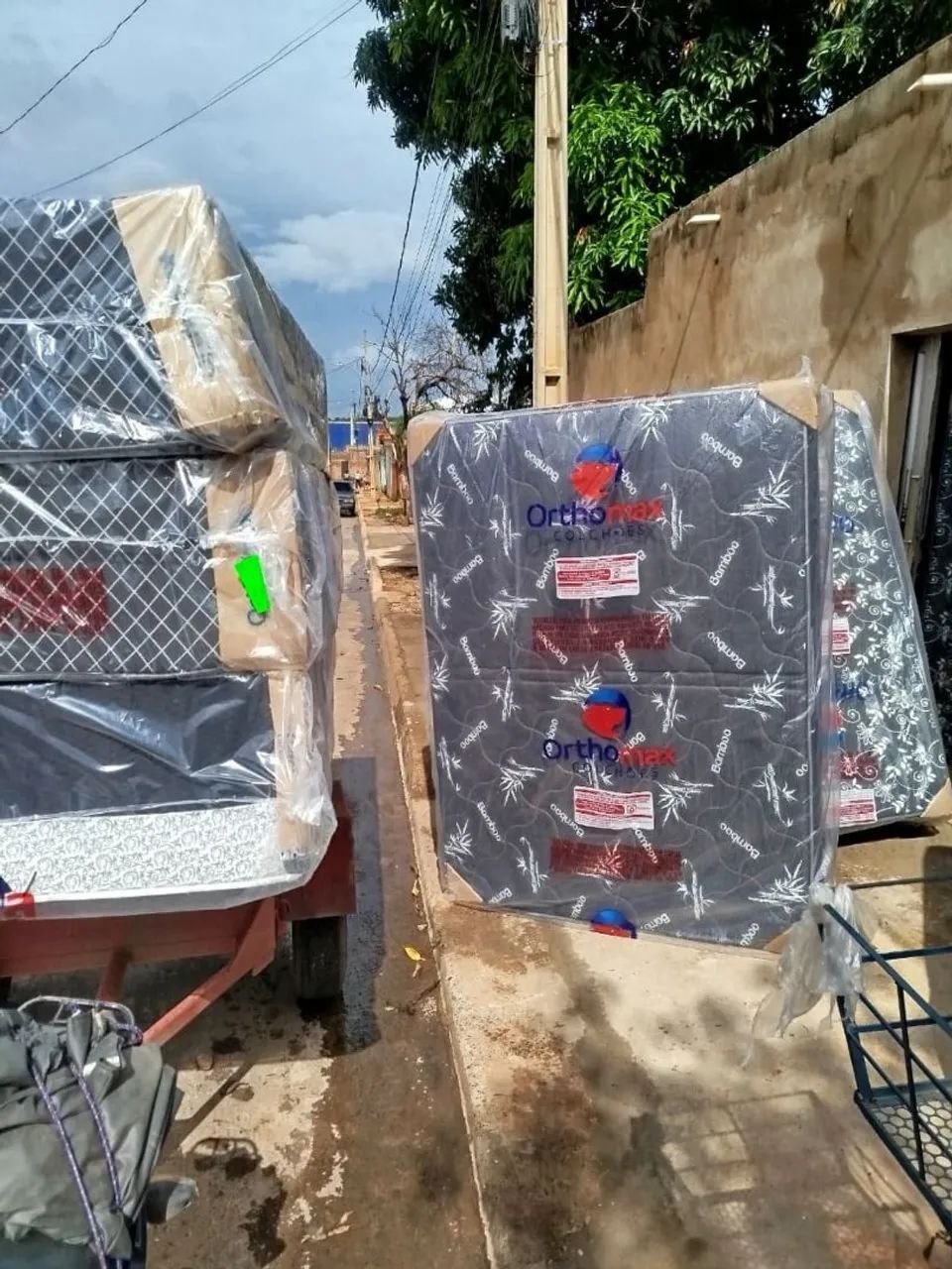 Cama box casal