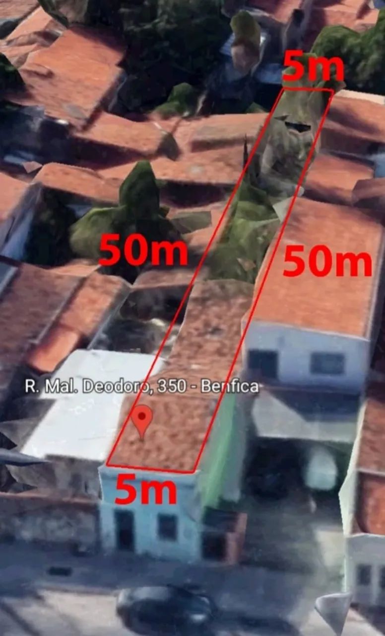  Imperdível no Benfica, casa/ terreno 5m x 50m