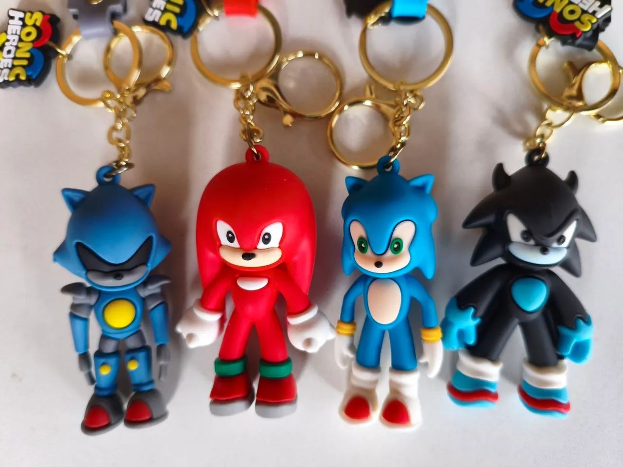 Chaveiros emborrachados Sonic - Foto 3