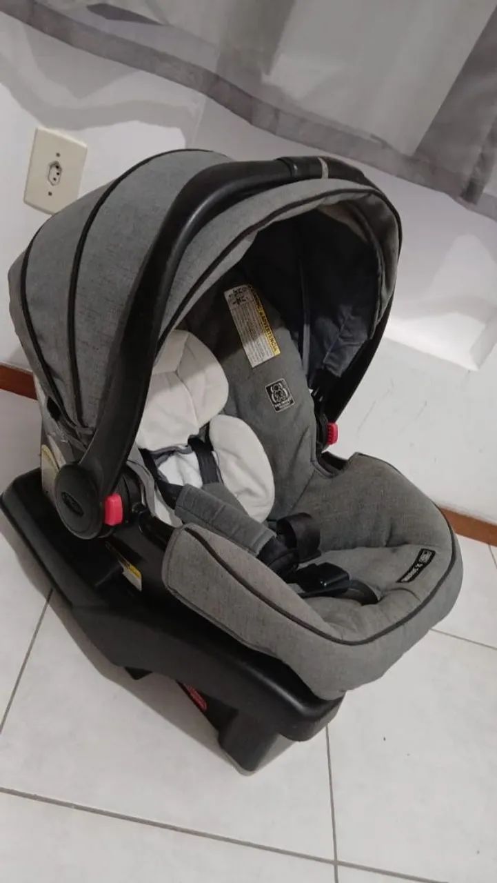 ?Oportunidade imperdível ? carrinho+bebê conforto+ base pra carro 