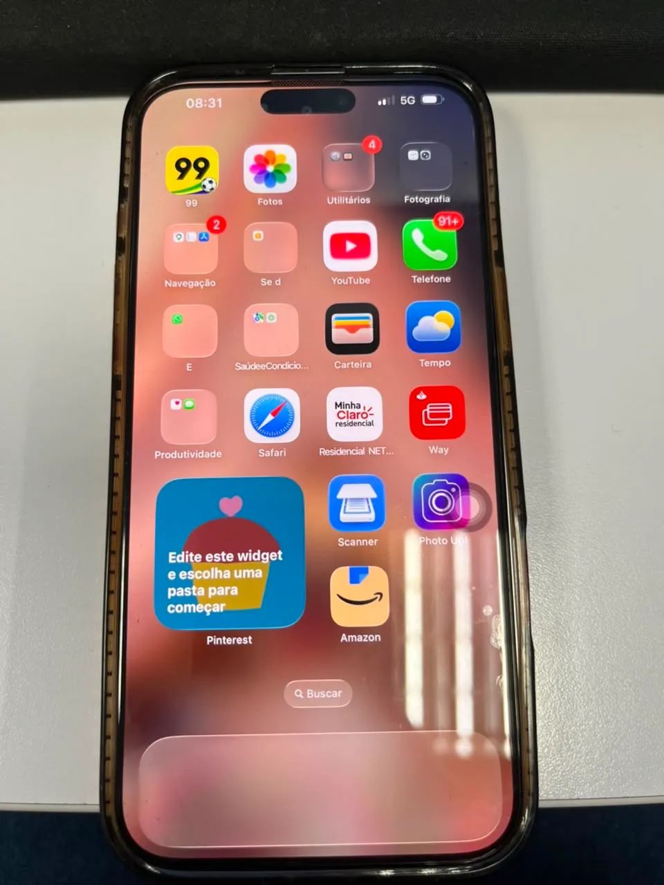 iPhone 16 Pro 256GB - Titânio Deserto - Impecável! - Foto 3