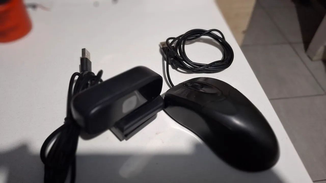 Mouse semi-game + webcam