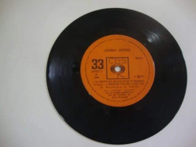 Compacto Vinil Johnny Mathis -cbs 1969 - Foto 2