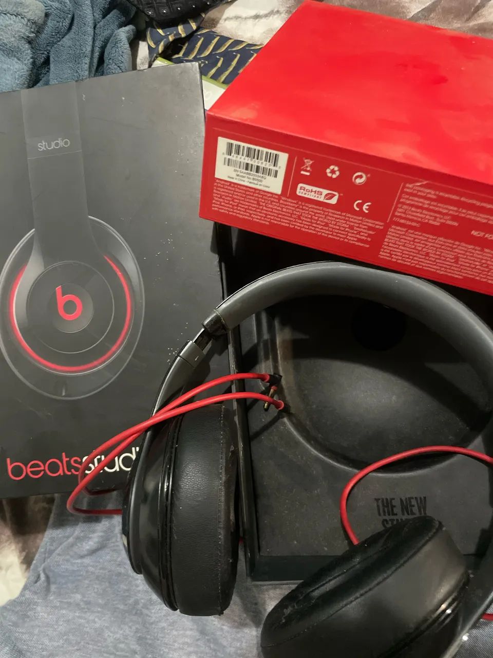 Headphone Beats Studio Original (Wired) - Completo na Caixa