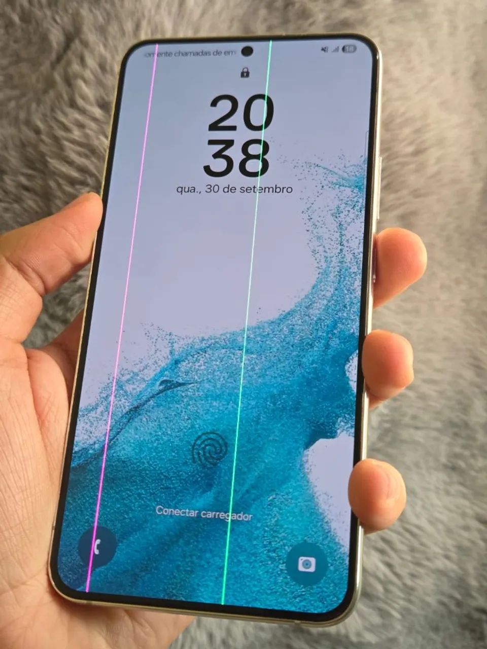 Samsung S22 PLUS BRANCO 128gb 8ram - Foto 3