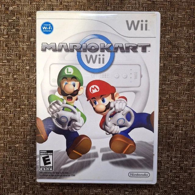 Mario Kart Wii Completo Original Nintendo Wii