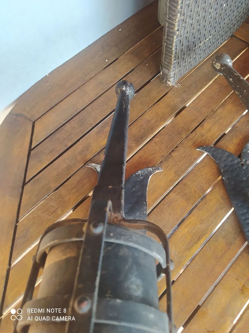2 arandelas de parede estilo medieval  - Foto 2