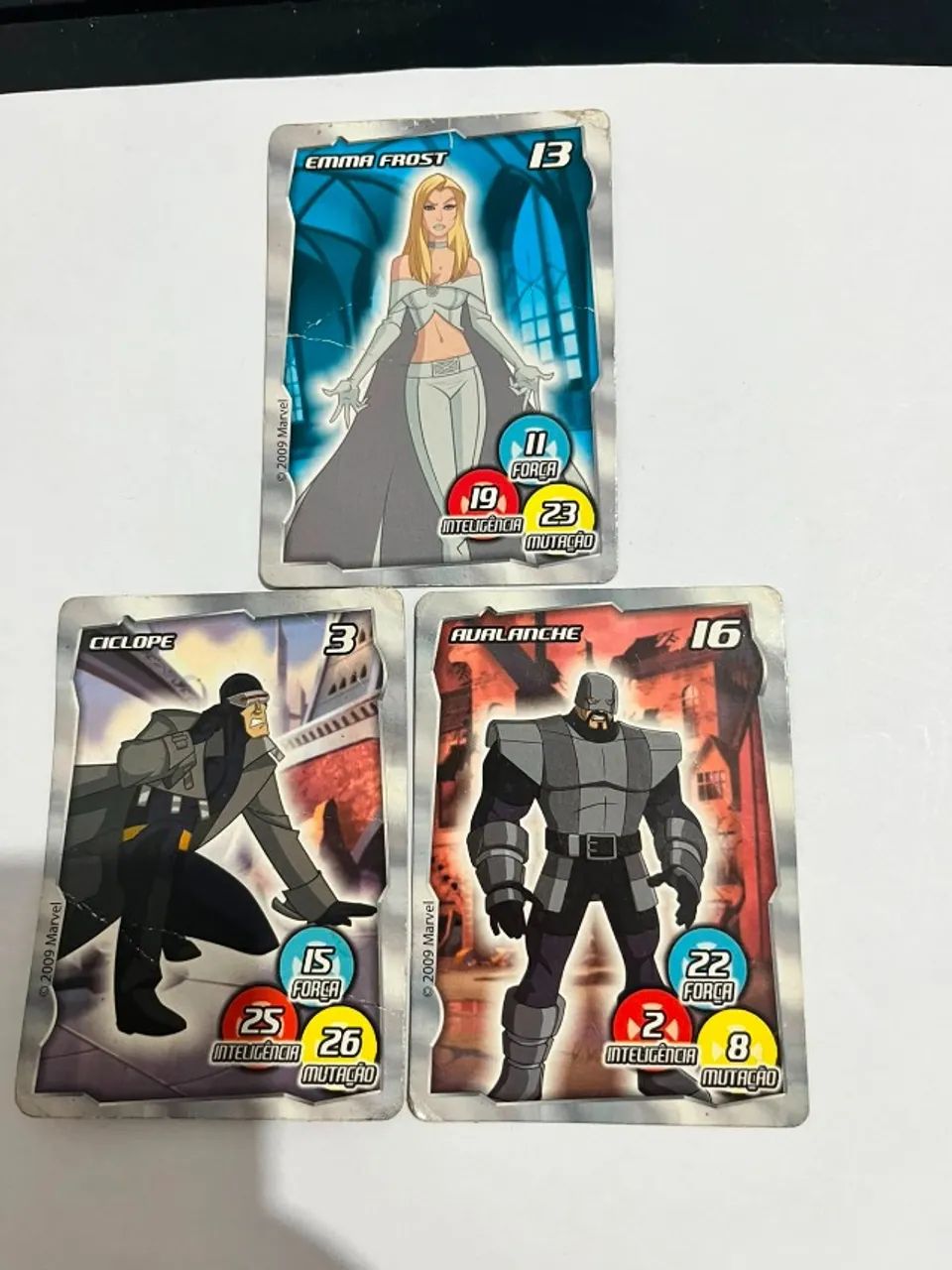Lote Cards Elma Chips Marvel - Foto 2