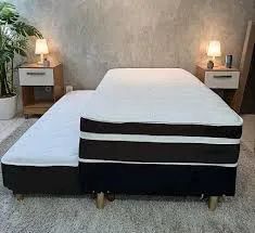 Bicama Spring Flex molas ensacadas espumas 28 ótima para pequenos quartos / entrega rapida - Foto 3
