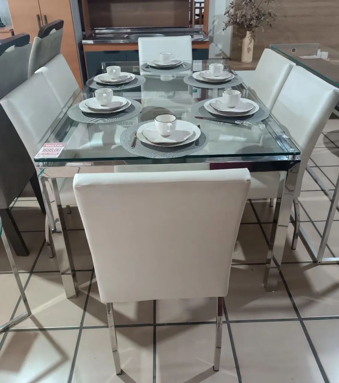 Mesa de Jantar com 6 lugares