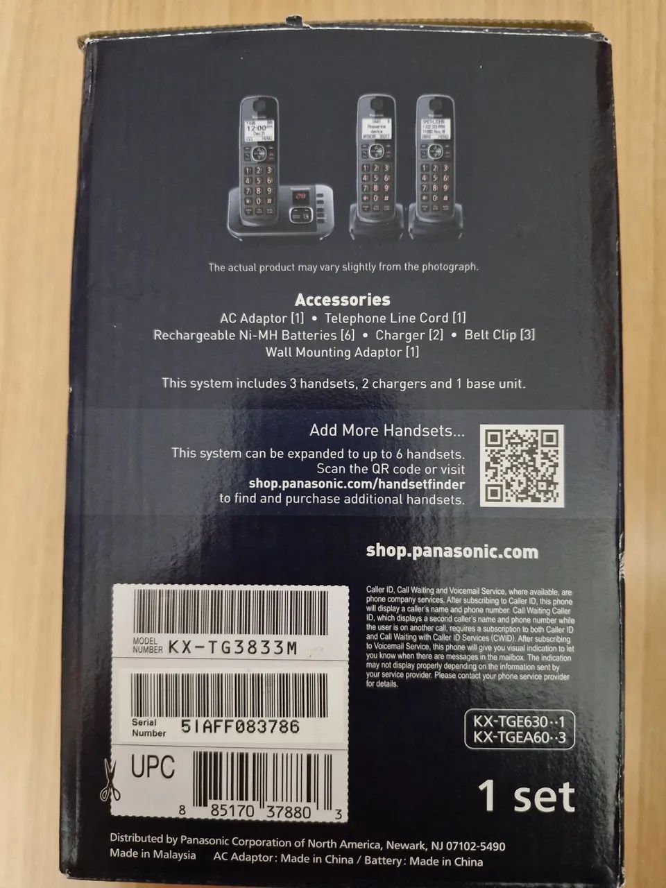 Telefone Panasonic importado com secretária eletrônica - Foto 4