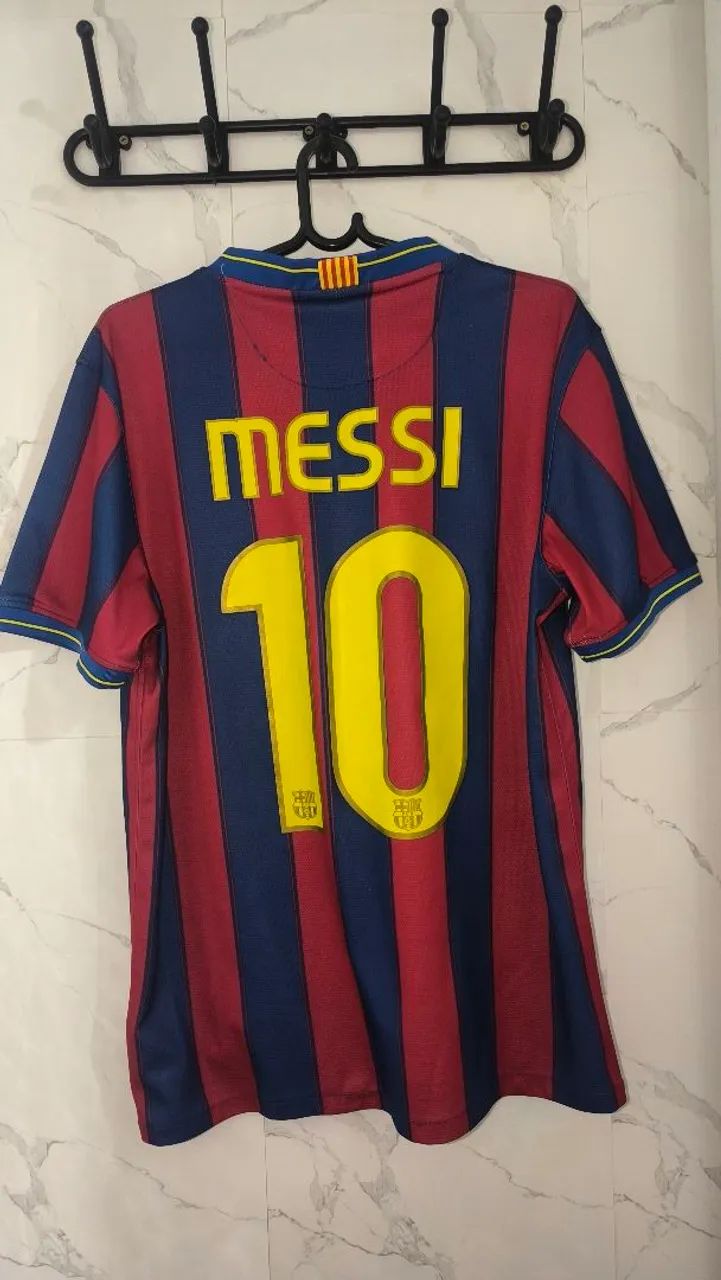 camisa Barcelona 09/10 Messi - Foto 2