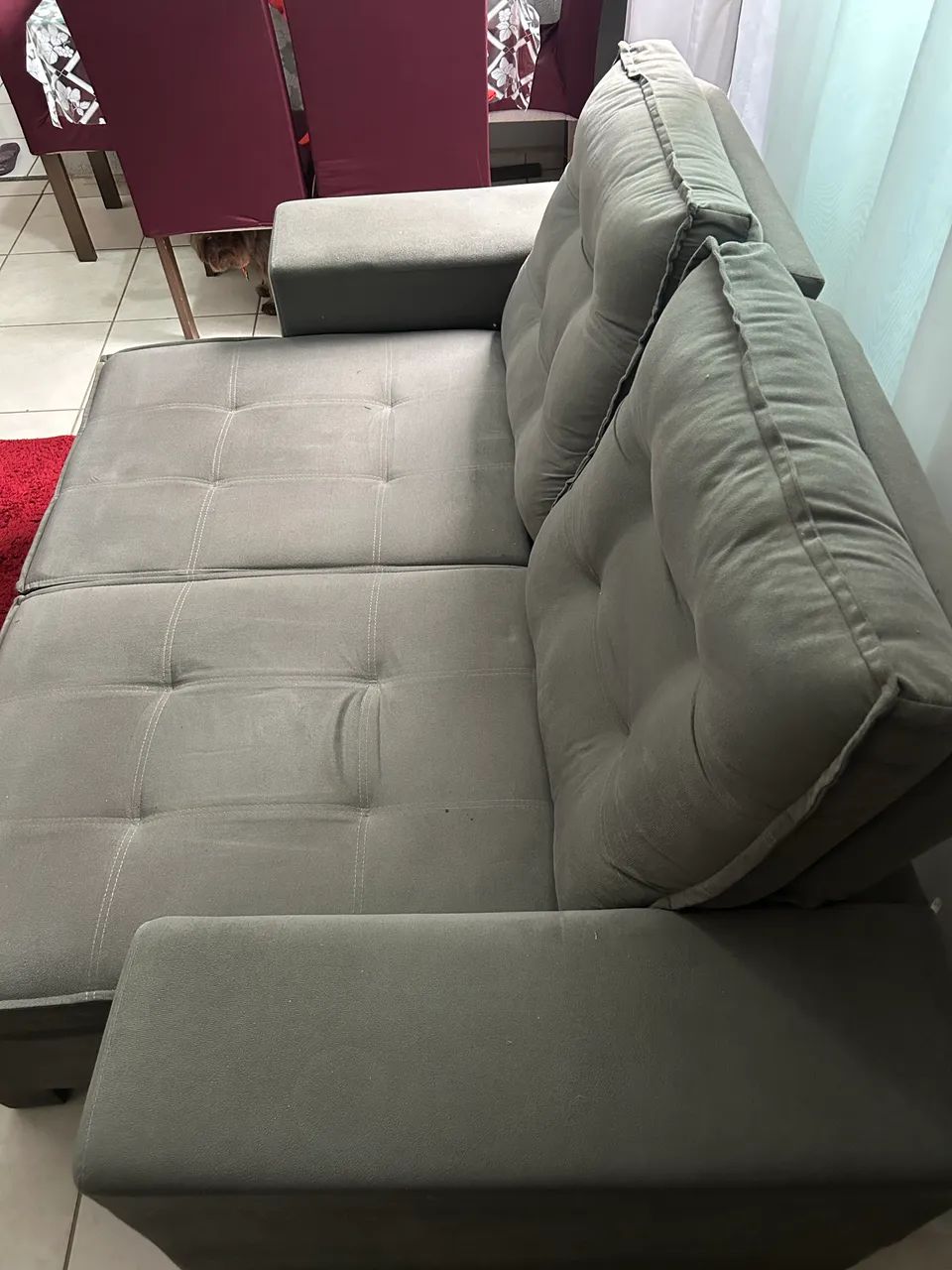 ? Sofá Retrátil e Reclinável - Ótimo Estado - Foto 3