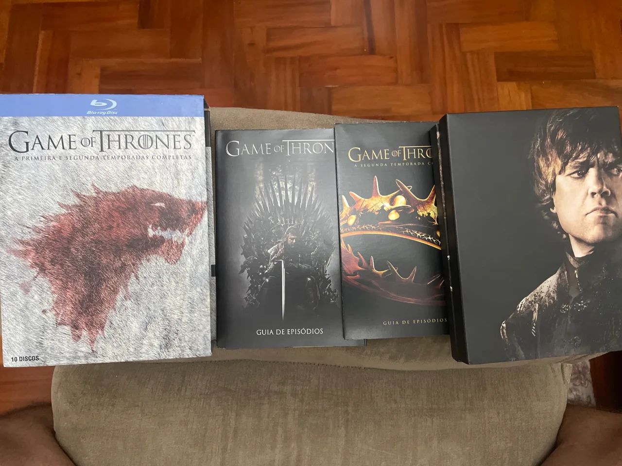 Box Blu-ray Game of Thrones, Tempiradas 1 e 2 - DVD, Blu-Ray e