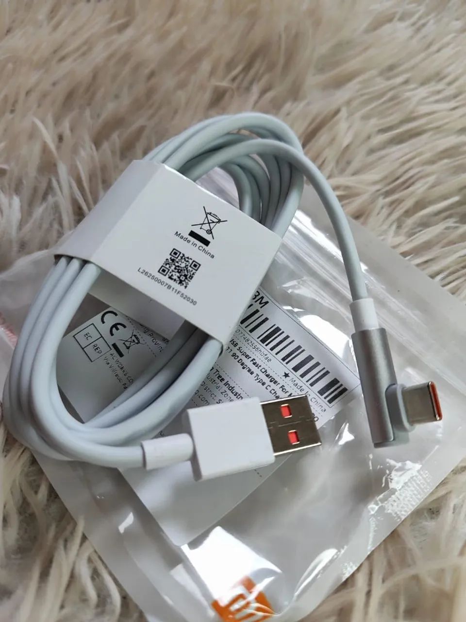 Cabo Original Xiaomi 1.80m e 2 Metros 120w - Foto 3