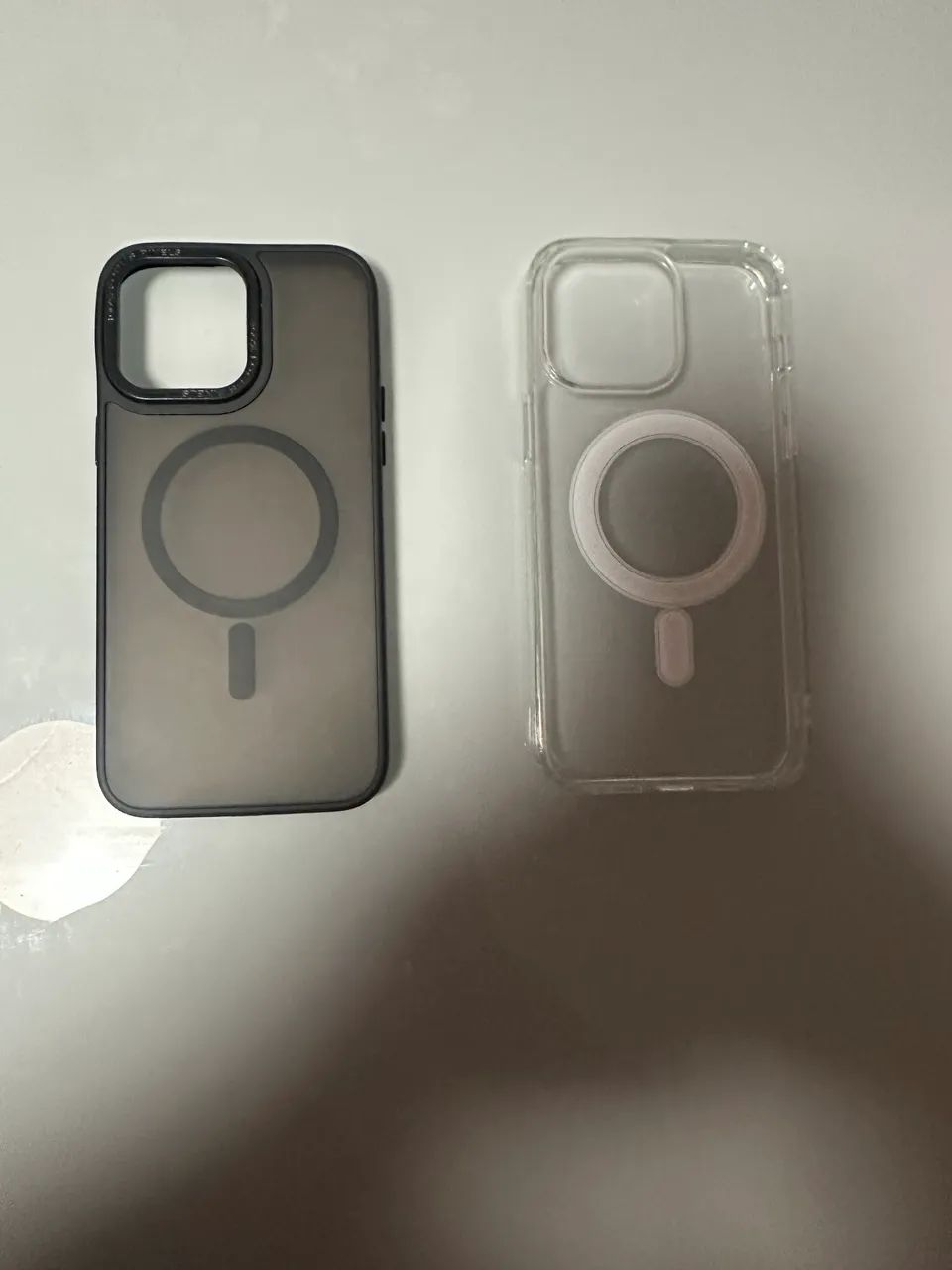  Capas Cases Preta Fosca e Transparente Magsafe IPhone 14 Pro Max Proteção Câmera