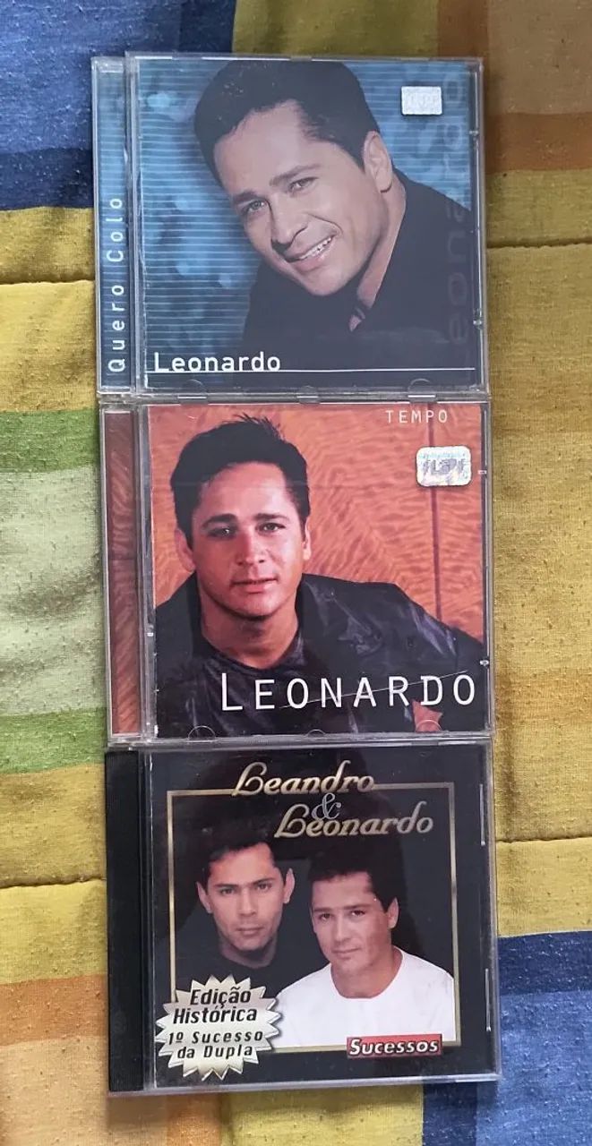 Coleção CDs Antigos Leonardo 
