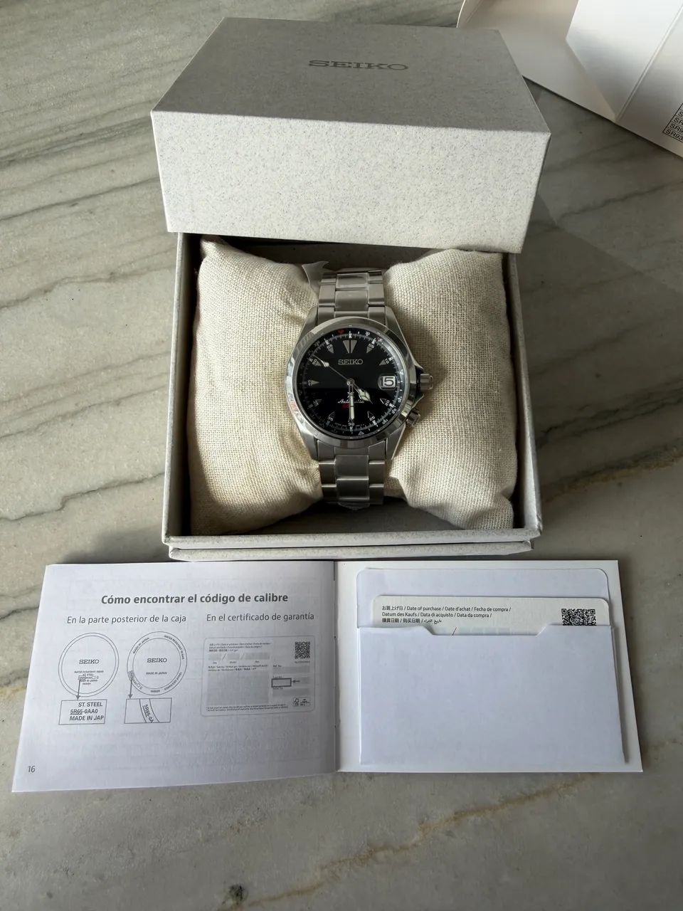 Seiko Prospex Alpinist SPB117J1 39,5mm Automático - Zero / Full Set - Foto 5