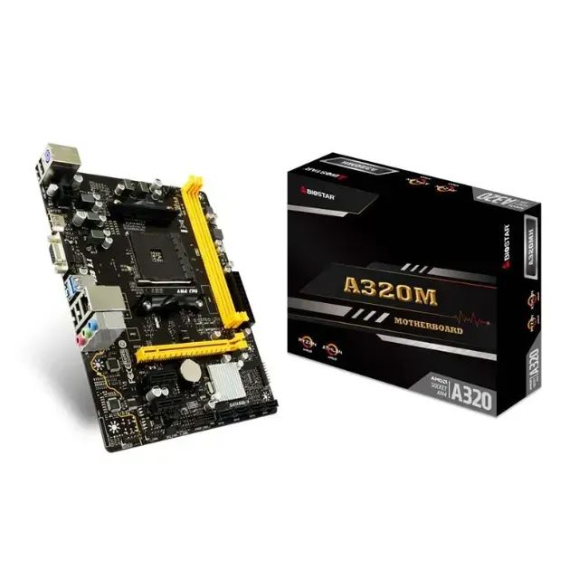 Placa-Mãe A320M Socket AM4 (DDR4)