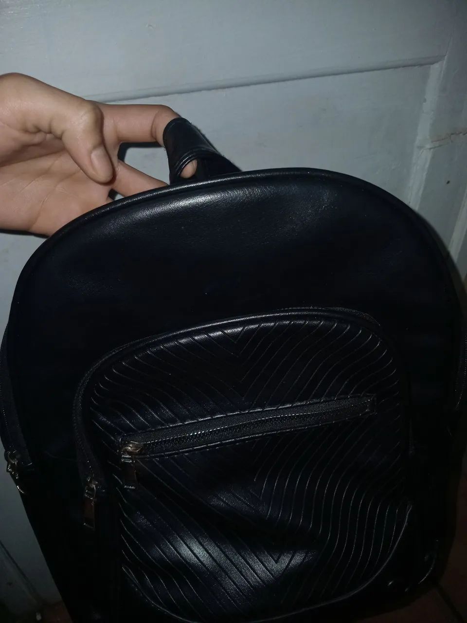 Bolsa de couro feminina  - Foto 3